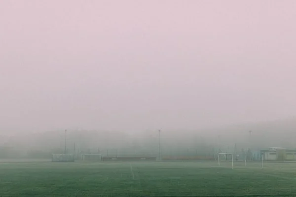 football stadium winter